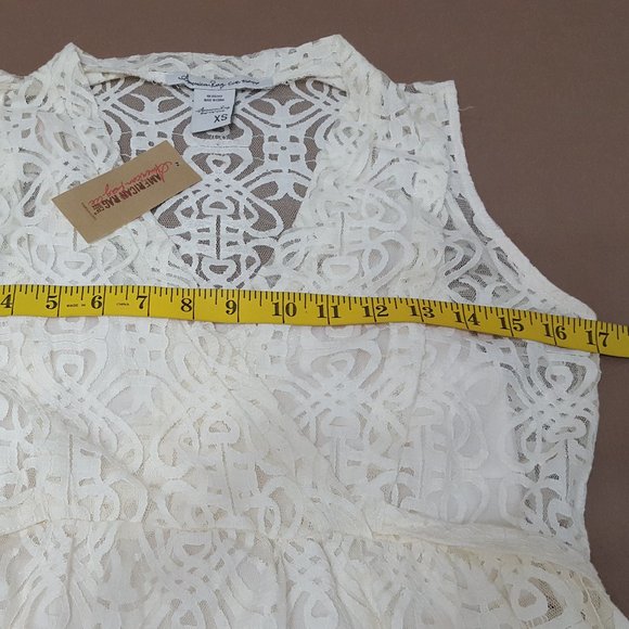 NWT American Rag Cie Women´s Ivory Dress, Size XS - Picture 13 of 16